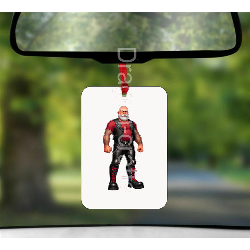 Hanging Air Freshener - Leather Guy - 27