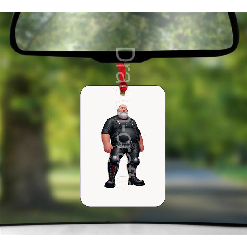 Hanging Air Freshener - Leather Guy - 28