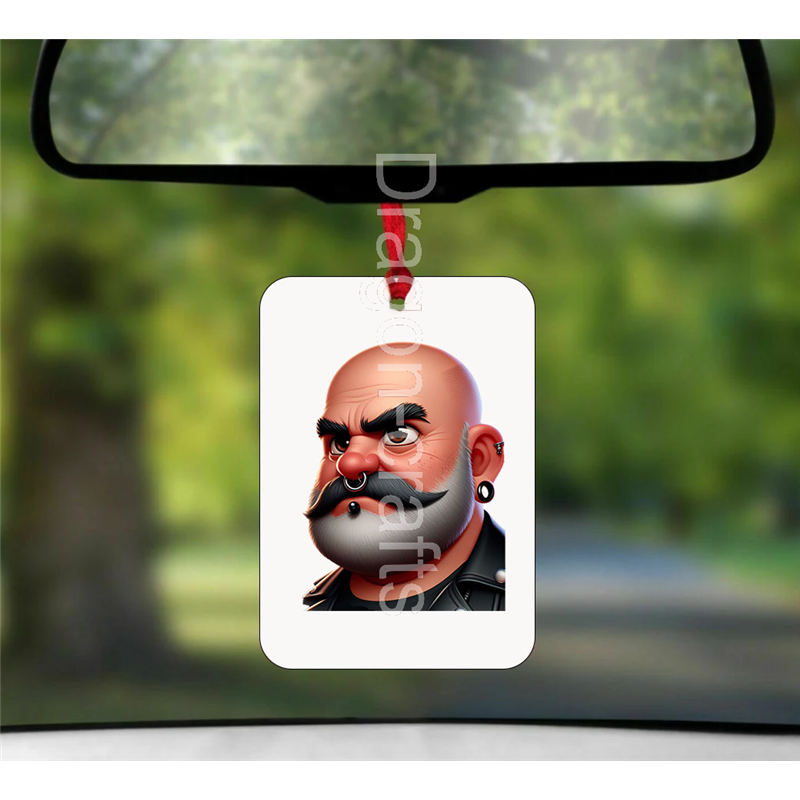 Hanging Air Freshener - Leather Guy - 29 Hanging Air Freshener - Leather Guy - 29