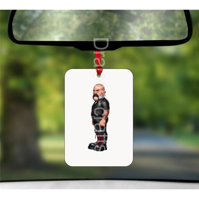 Hanging Air Freshener - Leather Guy - 31 Hanging Air Freshener - Leather Guy - 31