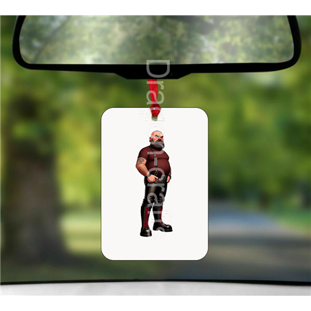 Hanging Air Freshener - Leather Guy - 33