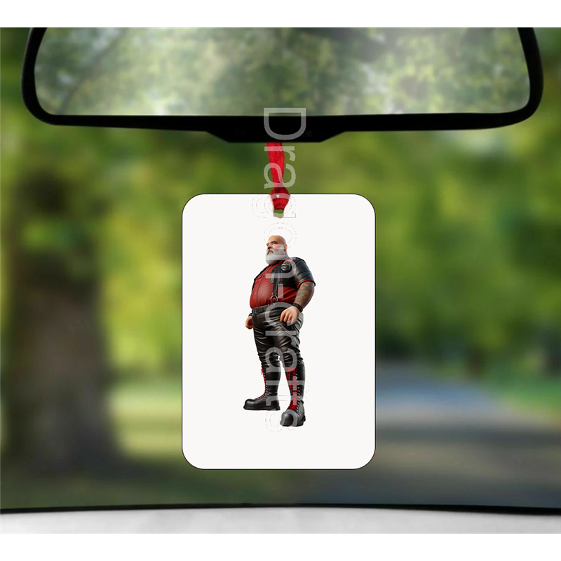 Hanging Air Freshener - Leather Guy - 34 Hanging Air Freshener - Leather Guy - 34