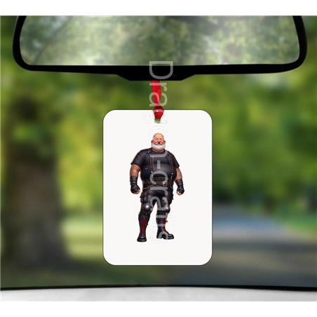 Hanging Air Freshener - Leather Guy - 35