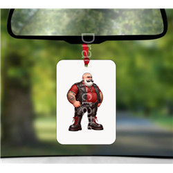 Hanging Air Freshener - Leather Guy - 5