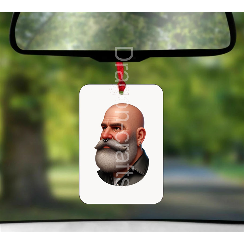 Hanging Air Freshener - Leather Guy - 6