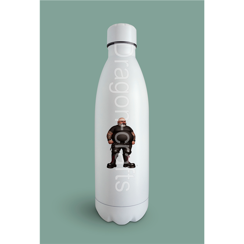 Insulated Bottle - Leather Guy - 30 Insulated Bottle - Leather Guy - 30