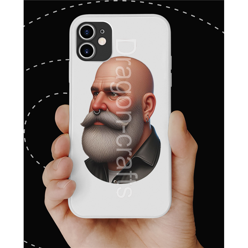 Phone Cover - Leather Guy - 6 Phone Cover - Leather Guy - 6