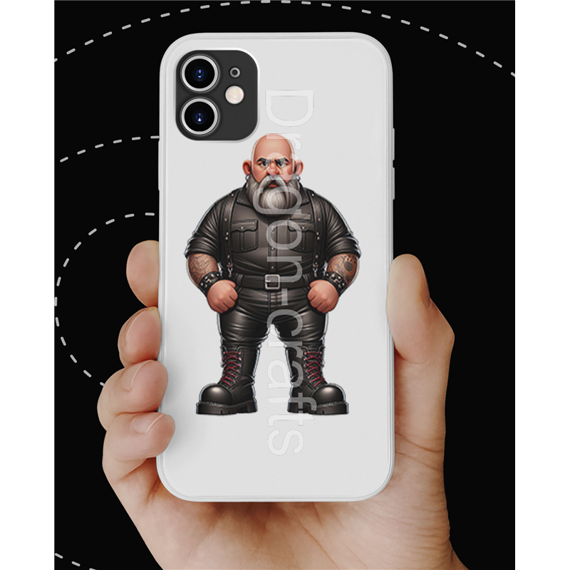 Phone Cover - Leather Guy - 9 Phone Cover - Leather Guy - 9