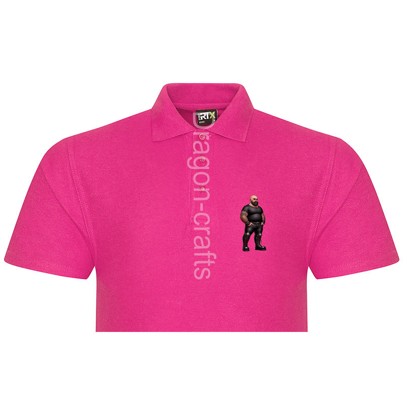 Polo Shirt - Leather Guy - 11 Polo Shirt - Leather Guy - 11