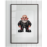 Print of design (option to be framed) - Leather Guy - 1