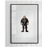 Print of design (option to be framed) - Leather Guy - 10