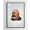 Print of design (option to be framed) - Leather Guy - 13