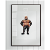 Print of design (option to be framed) - Leather Guy - 15