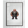Print of design (option to be framed) - Leather Guy - 18
