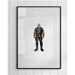 Print of design (option to be framed) - Leather Guy - 37