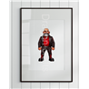 Print of design (option to be framed) - Leather Guy - 39