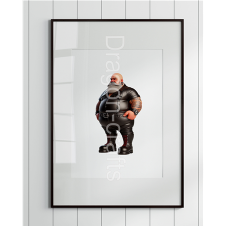 Print of design (option to be framed) - Leather Guy - 42