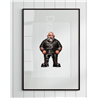 Print of design (option to be framed) - Leather Guy - 9