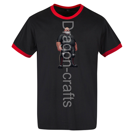Ringer Tee - Leather Guy - 28