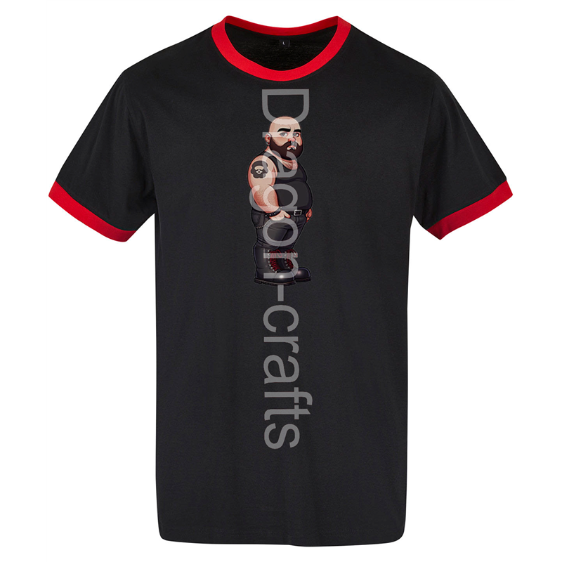 Ringer Tee - Leather Guy - 7