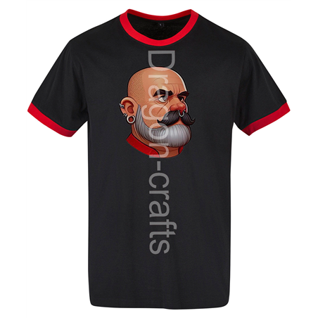 Ringer Tee - Leather Guy - 8