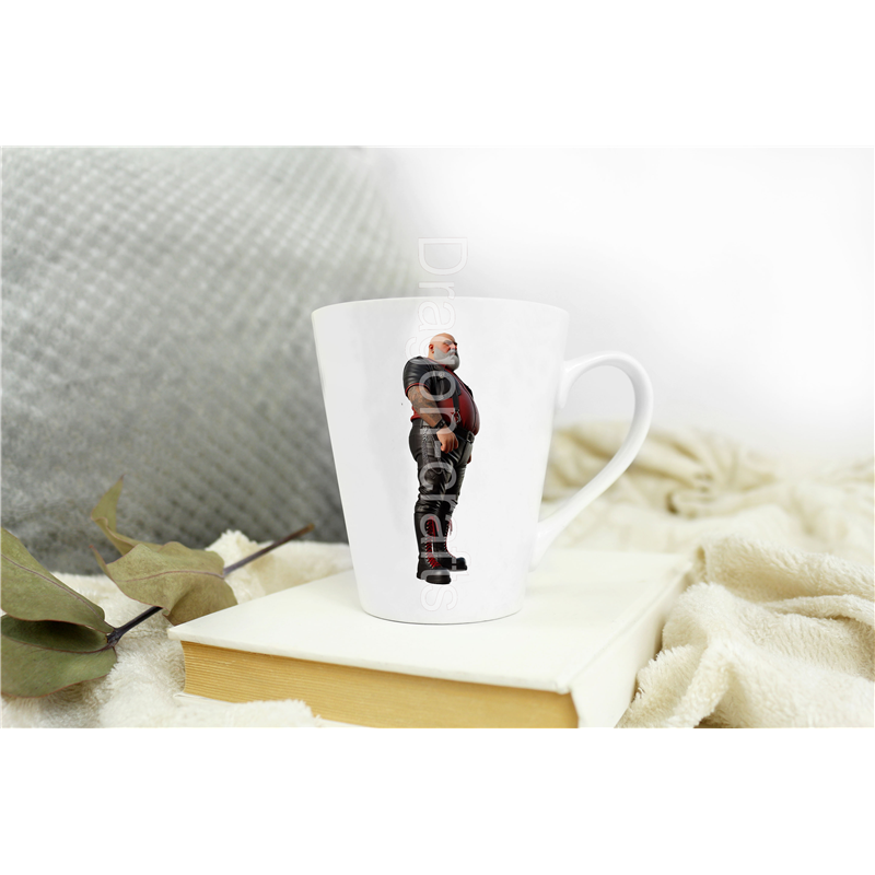 Short Latte Mug - Leather Guy - 21