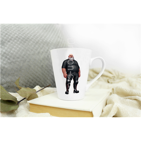 Short Latte Mug - Leather Guy - 28