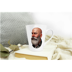 Short Latte Mug - Leather Guy - 6