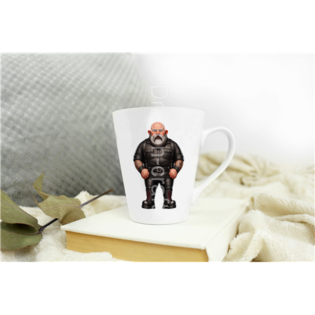 Short Latte Mug - Leather Guy - 9
