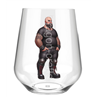 Stemless Wine Glass - Leather Guy - 11