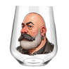 Stemless Wine Glass - Leather Guy - 13
