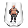 Stemless Wine Glass - Leather Guy - 15
