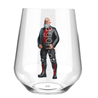 Stemless Wine Glass - Leather Guy - 20