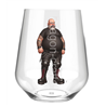 Stemless Wine Glass - Leather Guy - 30