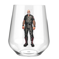 Stemless Wine Glass - Leather Guy - 37