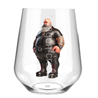 Stemless Wine Glass - Leather Guy - 42