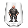 Stemless Wine Glass - Leather Guy - 9