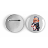 25mm Round Metal Badge - Unicorn rider - 11