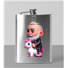 8oz Hip Flask - Unicorn rider - 36