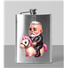 8oz Hip Flask - Unicorn rider - 4