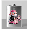 8oz Hip Flask - Unicorn rider - 45