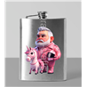 8oz Hip Flask - Unicorn rider - 48