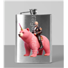 8oz Hip Flask - Unicorn rider - 50