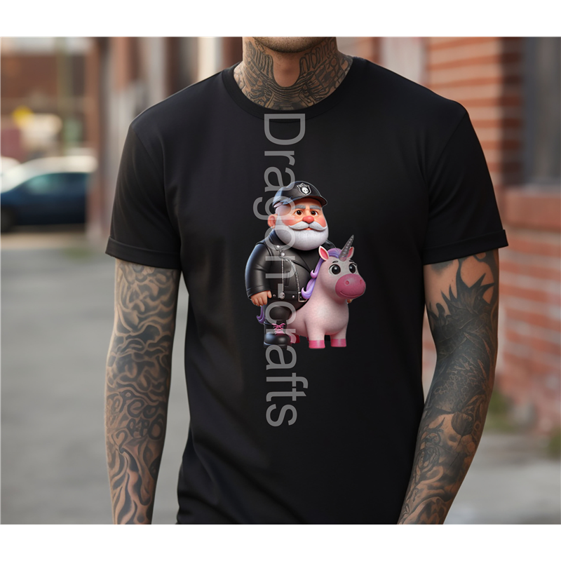 Big and Tall T-Shirt - Unicorn rider - 13 Big and Tall T-Shirt - Unicorn rider - 13