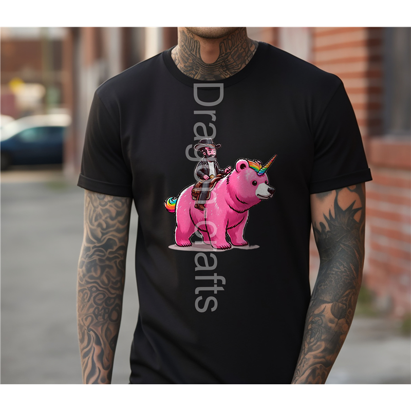 Big and Tall T-Shirt - Unicorn rider - 16 Big and Tall T-Shirt - Unicorn rider - 16