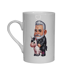 Bone China Mug  - Unicorn rider - 11