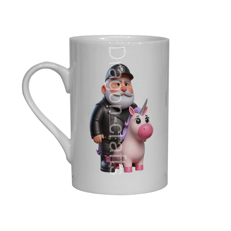 Bone China Mug  - Unicorn rider - 13