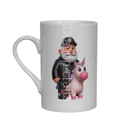 Bone China Mug  - Unicorn rider - 13