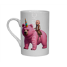 Bone China Mug  - Unicorn rider - 14