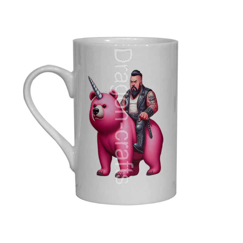 Bone China Mug - Unicorn rider - 15 Bone China Mug - Unicorn rider - 15